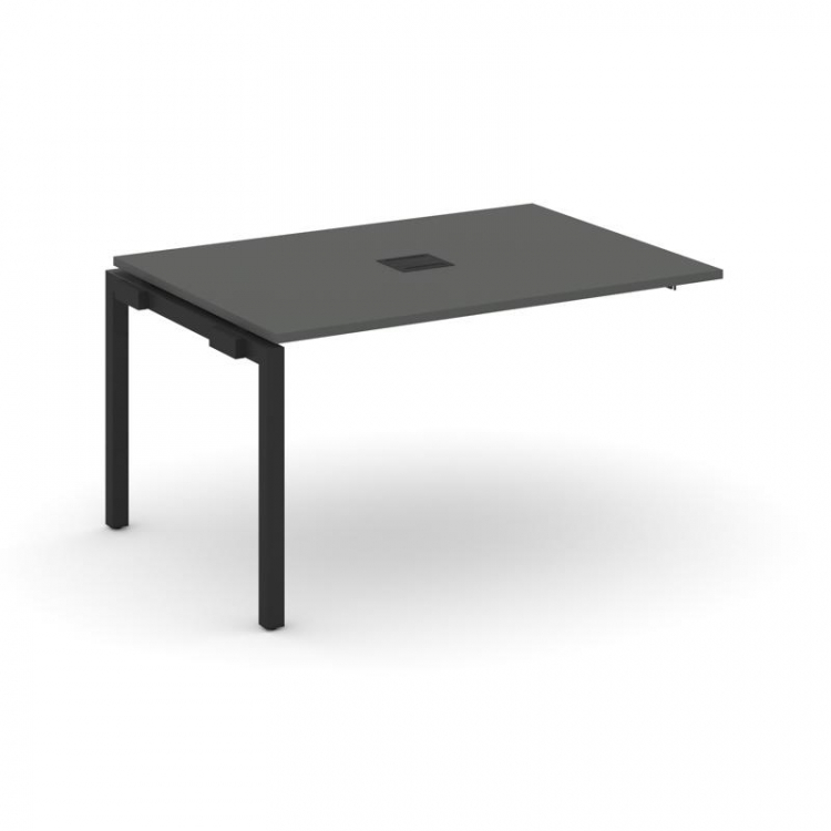 Style Project Проходной наб. элем. перег. стола SN-5P.NSPRG-002 Антрацит/Металл Черный 1180*980*750