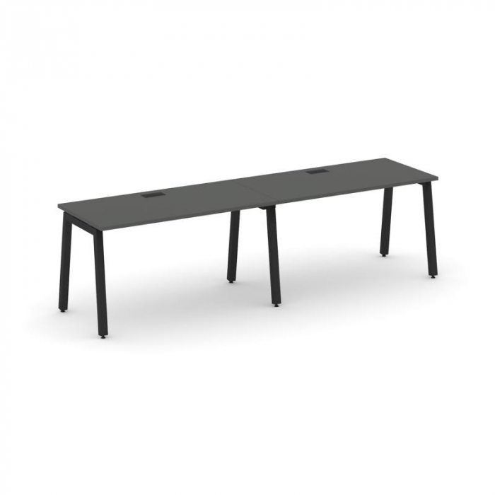 Style Project Рабочая станция 1 сторон. SN-5A.ORS-012 Антрацит/Металл Черный 2360*700*750