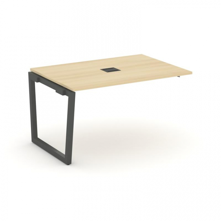 Style Project Проходной наб. элем. перег. стола SN-5T2.NSPRG-001 Акация Лорка/Металл Антрацит/Заглуш