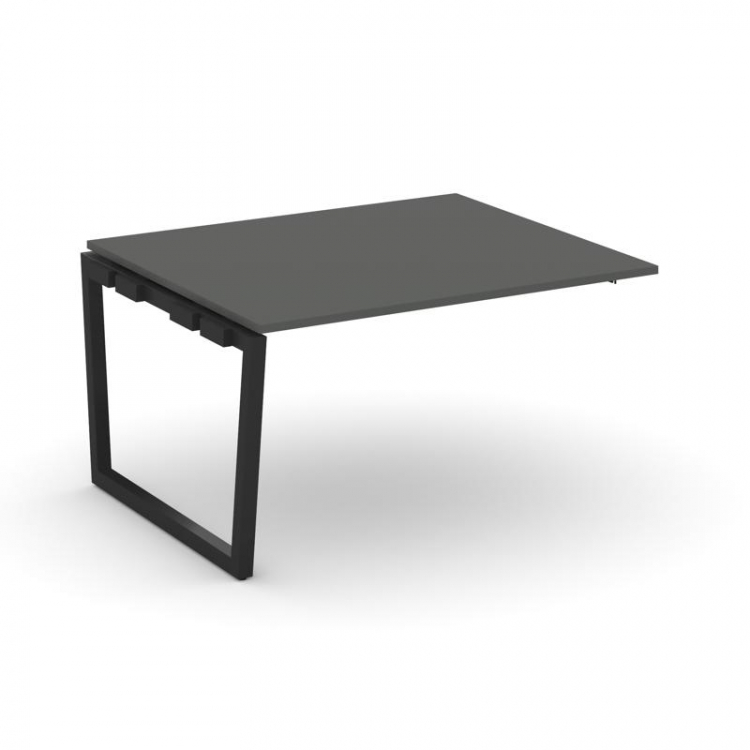 Style Project Проходной наб. элем. перег. стола SN-5T2.NSPRG-033.3 Антрацит/Металл Черный 1380*1180*