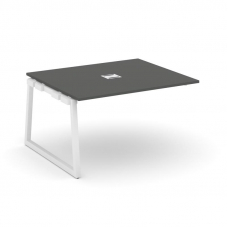 Style Project Проходной наб. элем. перег. стола SN-5T1.NSPRG-032 Антрацит/Металл Белый/Заглушка Мета