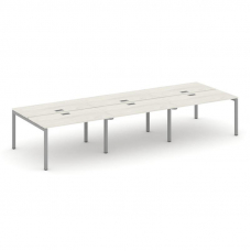 Style Project Рабочая станция 2-х сторон. SN-5P.DRS-083 Дуб Наварра/Металл Серый 4140*1632*750