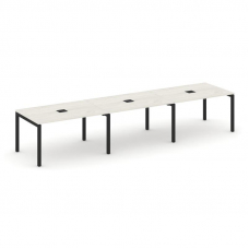 Style Project Стол переговорный SN-5P.SPRG-024 Дуб Наварра/Металл Черный 4740*980*750