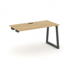 Style Project Стол-приставка к опор. элем. SN-5T1.OPRS-021 Тиквуд Светлый/Металл Антрацит/Заглушка П