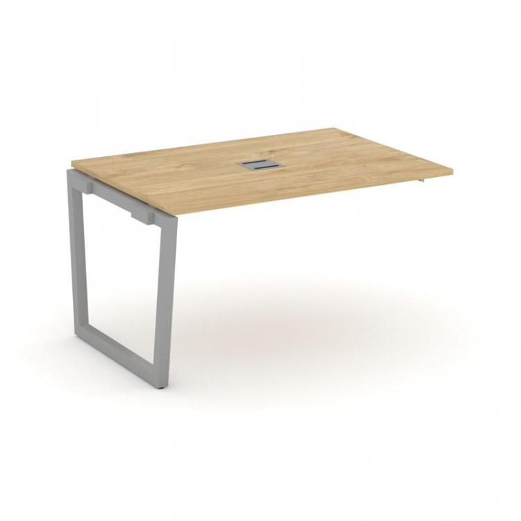 Style Project Проходной наб. элем. перег. стола SN-5T2.NSPRG-001 Тиквуд Светлый/Металл Серый/Заглушк