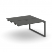 Style Project Стол-приставка к опор. элем. SN-5O.DPRS-013 Антрацит/Металл Антрацит 1380*1432*750