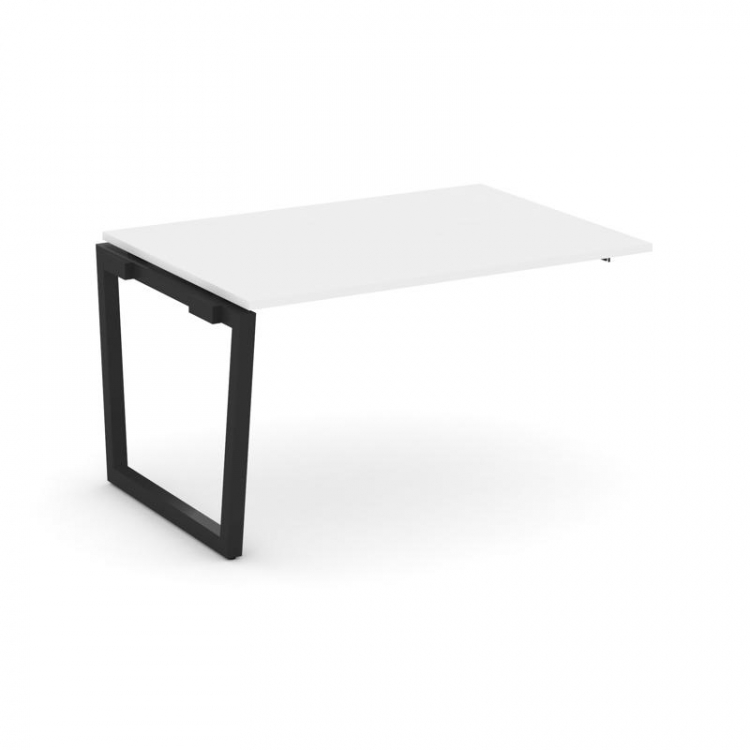 Style Project Проходной наб. элем. перег. стола SN-5T2.NSPRG-001.3 Белый/Металл Черный 980*980*750