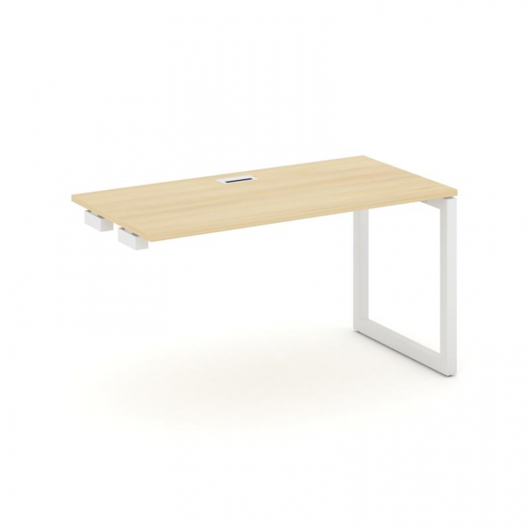 Style Project Стол-приставка к опор. элем. SN-5O.OPRS-011 Акация Лорка/Металл Белый 980*700*750