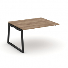 Style Project Проходной наб. элем. перег. стола SN-5T1.NSPRG-032.3 Дуб Табак/Металл Черный 1180*1180