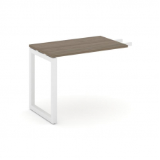 Style Project Брифинг-приставка SN-5O.BR-004 Вяз Благородный/Металл Белый 1180*600*750