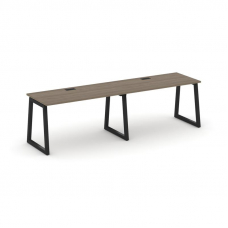 Style Project Рабочая станция 1 сторон. SN-5T1.ORS-021 Вяз Благородный/Металл Черный/Заглушка Пласти