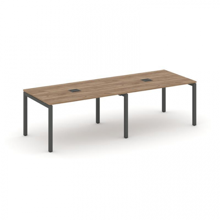 Style Project Стол переговорный SN-5P.SPRG-013 Дуб Табак/Металл Антрацит 2760*980*750