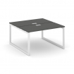 Style Project Рабочая станция 2-х сторон. SN-5O.DRS-013 Антрацит/Металл Белый 1380*1432*750