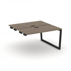 Style Project Стол-приставка к опор. элем. SN-5T2.DPRS-021 Вяз Благородный/Металл Черный/Заглушка Пл