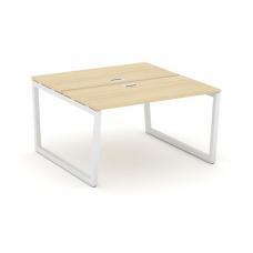 Style Project Рабочая станция 2-х сторон. SN-5T2.DRS-011 Акация Лорка/Металл Белый/Заглушка Пластик