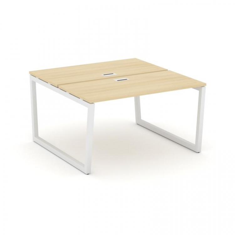 Style Project Рабочая станция 2-х сторон. SN-5T2.DRS-011 Акация Лорка/Металл Белый/Заглушка Пластик