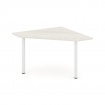 Style Project Угловой элемент перег. стола SN-5.UPRG-031 Дуб Наварра/Металл Белый 1180*1180*750