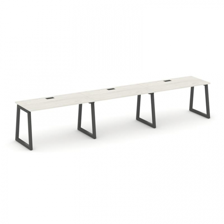 Style Project Рабочая станция 1 сторон. SN-5T1.ORS-053 Дуб Наварра/Металл Антрацит/Черный Пластик 41