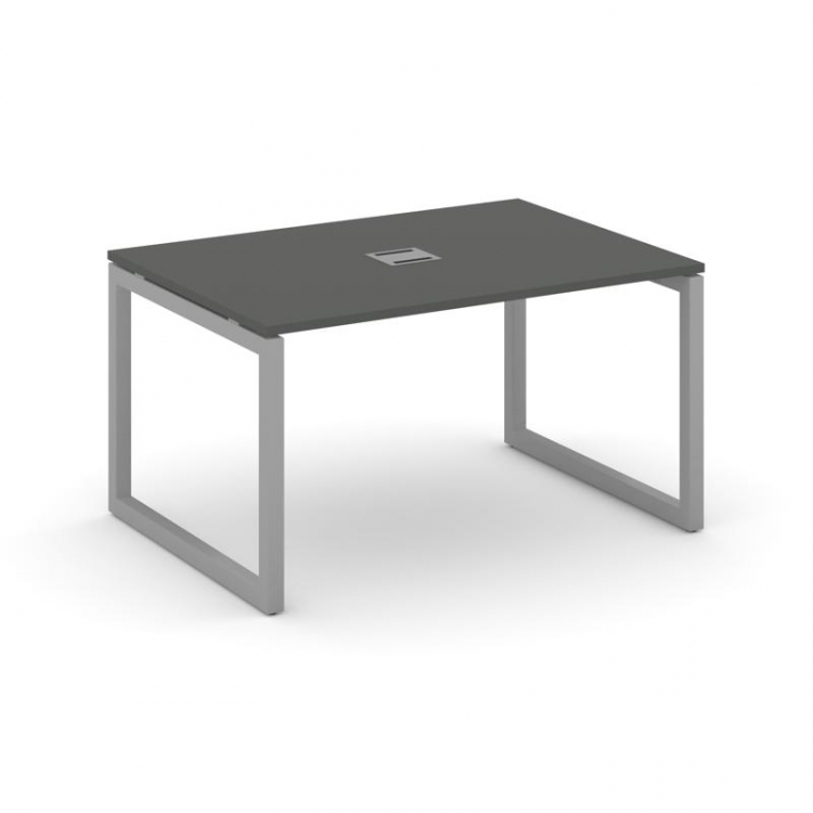 Style Project Стол переговорный SN-5O.SPRG-004 Антрацит/Металл Серый 1580*980*750