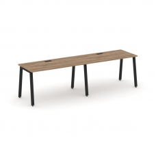 Style Project Рабочая станция 1 сторон. SN-6A.ORS-014 Дуб Табак/Металл Черный 3160*700*750