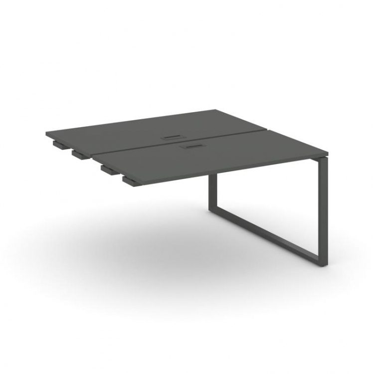 Style Project Стол-приставка к опор. элем. SN-6O.DPRS-021 Антрацит/Металл Антрацит 980*1632*750