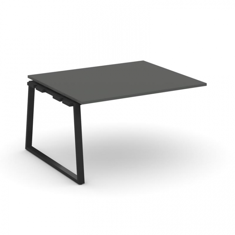 Style Project Проходной наб. элем. перег. стола SN-6T1.NSPRG-033.3 Антрацит/Металл Черный 1380*1180*