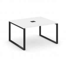 Style Project Стол переговорный SN-6O.SPRG-034 Белый/Металл Черный 1580*1180*750