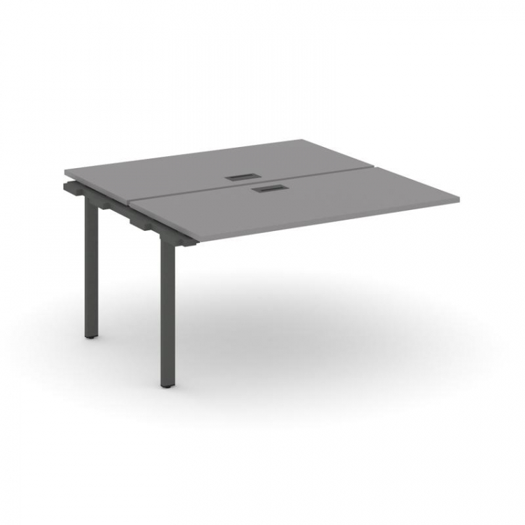 Стайл Проджект Проходной наборный элемент SN-6P.DNRS-013 Серый Пепел/Металл Антрацит 1380*1432*750