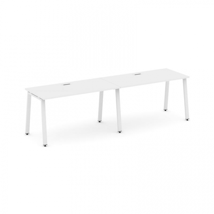 Style Project Рабочая станция 1 сторон. SN-6A.ORS-023 Белый/Металл Белый 2760*800*750