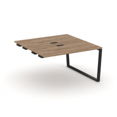 Style Project Стол-приставка к опор. элем. SN-6T2.DPRS-014 Дуб Табак/Металл Черный/Заглушка Пластик