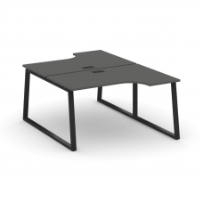 Style Project Рабочая станция эргоном. SN-6T1.DRPA-002 Антрацит/Металл Черный/Заглушка Пластик Черны