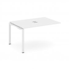 Style Project Проходной наб. элем. перег. стола SN-6P.NSPRG-003 Белый/Металл Белый 1380*980*750