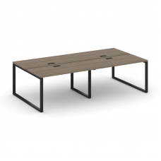 Style Project Рабочая станция 2-х сторон. SN-6O.DRS-051 Вяз Благородный/Металл Черный 1960*1632*750