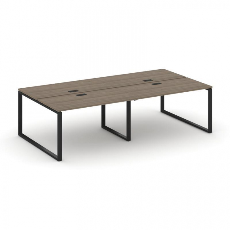 Style Project Рабочая станция 2-х сторон. SN-6O.DRS-051 Вяз Благородный/Металл Черный 1960*1632*750