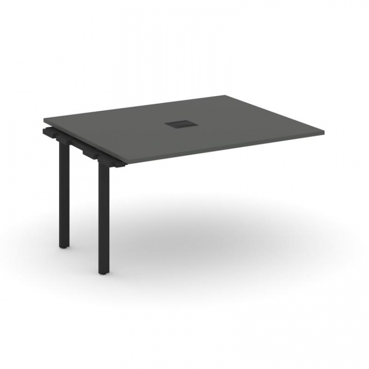 Style Project Проходной наб. элем. перег. стола SN-6P.NSPRG-033 Антрацит/Металл Черный 1380*1180*750