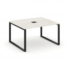 Style Project Стол переговорный SN-6O.SPRG-033 Дуб Наварра/Металл Черный 1380*1180*750