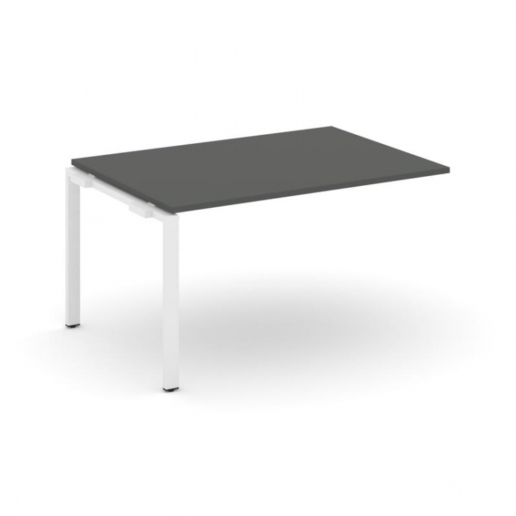 Style Project Проходной наб. элем. перег. стола SN-6P.NSPRG-002.3 Антрацит/Металл Белый 1180*980*750