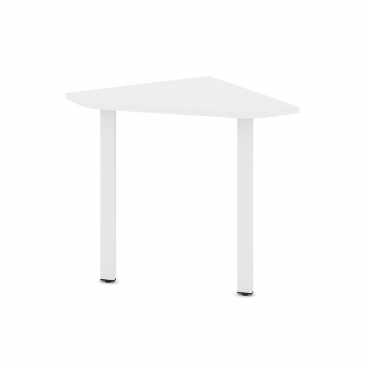 Style Project Угловой элемент стола SN-6.USP-021 Белый/Металл Белый 800*800*750