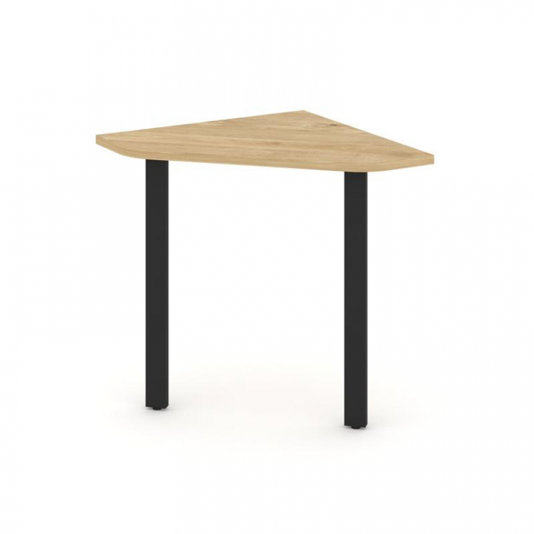 Style Project Угловой элемент стола SN-6.USP-001 Тиквуд Светлый/Металл Черный 600*600*750