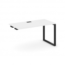 Style Project Стол-приставка к опор. элем. SN-6O.OPRS-003 Белый/Металл Черный 1380*600*750