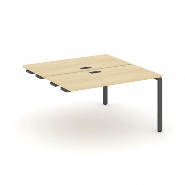 Style Project Стол-приставка к опор. элем. SN-6P.DPRS-023 Акация Лорка/Металл Антрацит 1380*1632*750