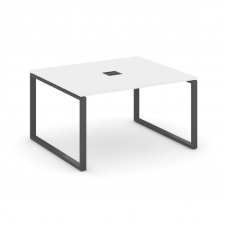 Style Project Стол переговорный SN-6O.SPRG-032 Белый/Металл Антрацит 1180*1180*750