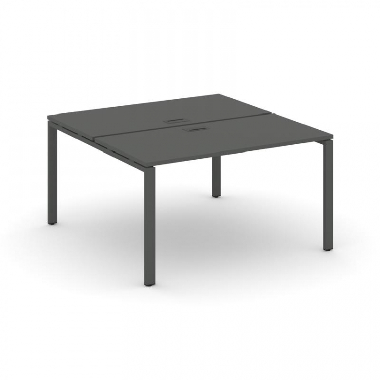 Style Project Рабочая станция 2-х сторон. SN-6P.DRS-012 Антрацит/Металл Антрацит 1180*1432*750