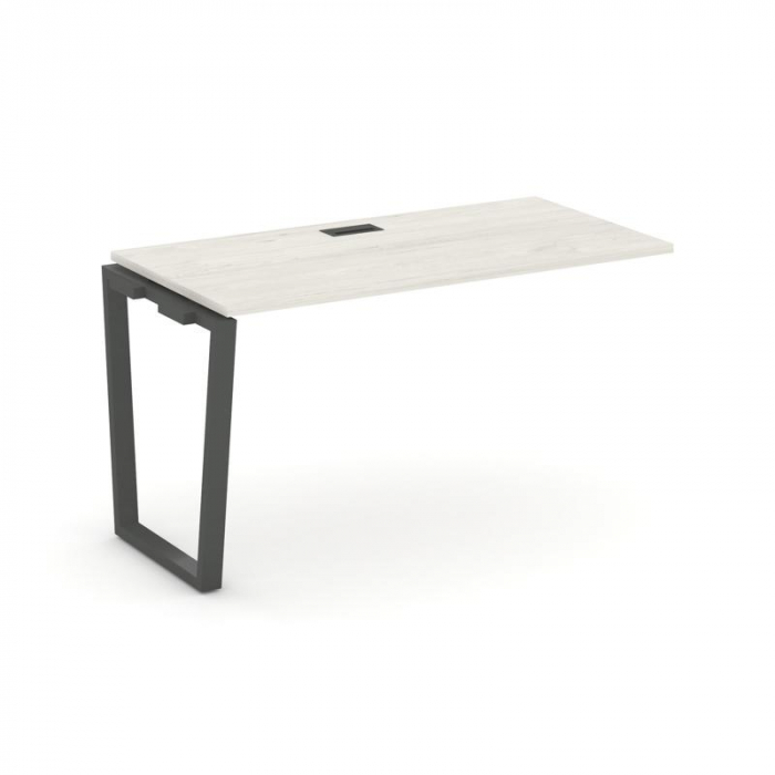 Style Project Проходной наб. элем. SN-6T2.ONRS-001 Дуб Наварра/Металл Антрацит/Черный Пластик 980*60