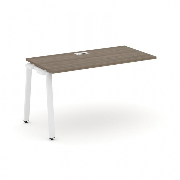 Style Project Проходной наб. элем. SN-6A.ONRS-003 Вяз Благородный/Металл Белый 1380*600*750