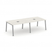 Style Project Стол переговорный SN-6A.SPRG-043 Дуб Наварра/Металл Серый 2760*1180*750