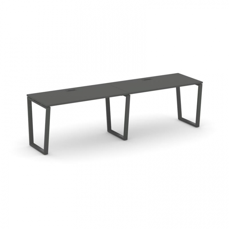 Style Project Рабочая станция 1 сторон. SN-6T2.ORS-001 Антрацит/Металл Антрацит/Черный Пластик 1960*