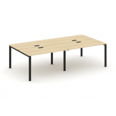 Style Project Рабочая станция 2-х сторон. SN-6P.DRS-043 Акация Лорка/Металл Черный 2760*1432*750