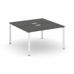 Style Project Рабочая станция 2-х сторон. SN-6P.DRS-022 Антрацит/Металл Белый 1180*1632*750
