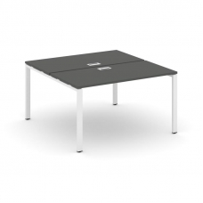 Style Project Рабочая станция 2-х сторон. SN-6P.DRS-022 Антрацит/Металл Белый 1180*1632*750
